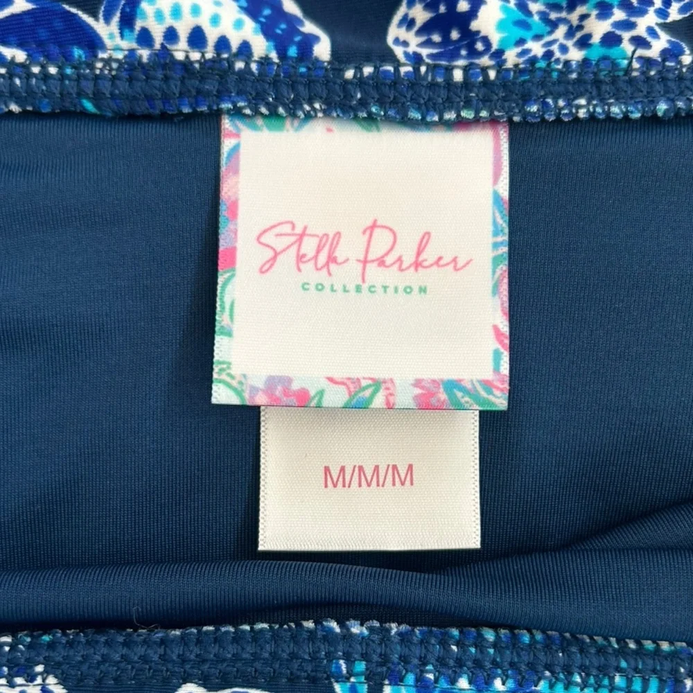 NWT Stella Parker Halter Bra Top Bikini Skirt Swimsuit Set Size Medium - Picture 7 of 9